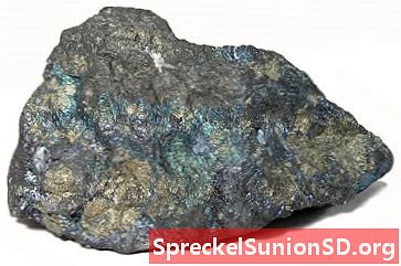 Bornite: un minerale, un minerale di rame, spesso chiamato "minerale di pavone"