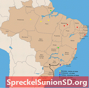 Depósitos de xisto no Brasil | Geologia e Recursos | USGS Sir 2005-5294