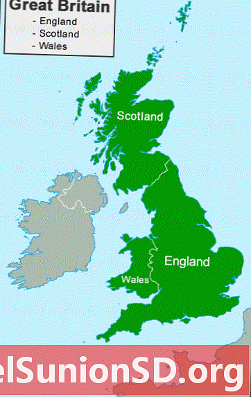 Iso-Britannia, Brittiläiset saaret, UK - Mikä ero on?
