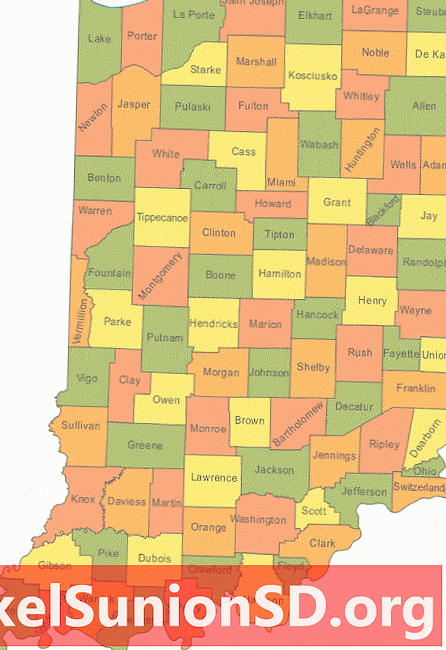 Indiana Map Collection