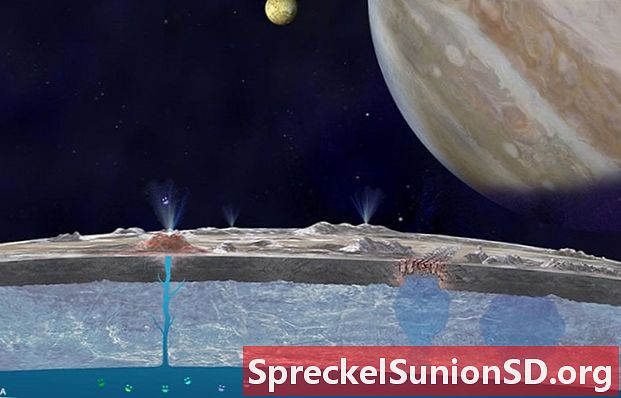 Cuộc sống trên Europa? Mặt trăng với sự sống trong một đại dương chìm?