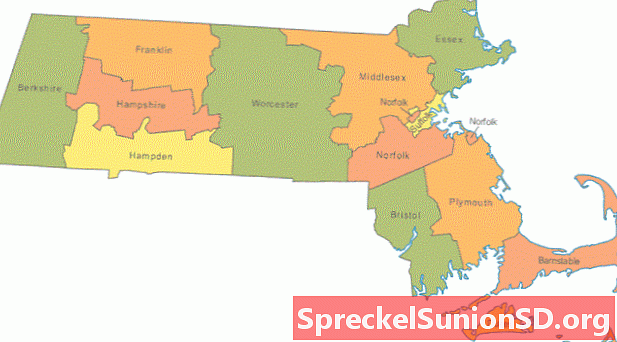 Zbirka zemljevidov Massachusetts