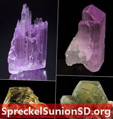 Spodümen: Lityum kaynaklı mineral ve değerli taş olarak kullanılır.