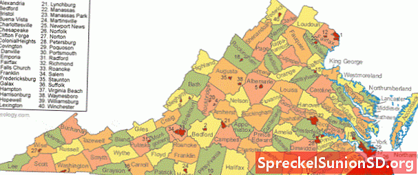 Virginia Térkép Gyűjtemény