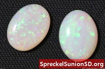 Opal Putih atau Opal Cahaya - Gambar Opal Putih atau Opal Cahaya