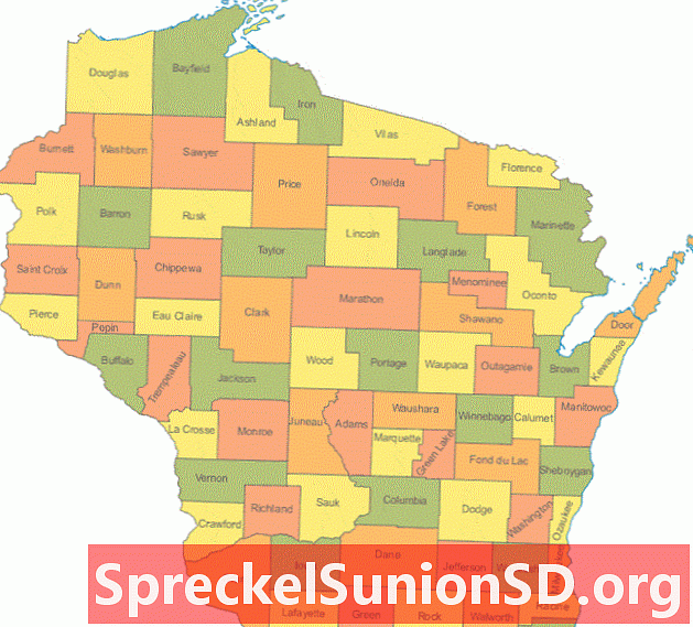 Wisconsin térképgyűjtemény
