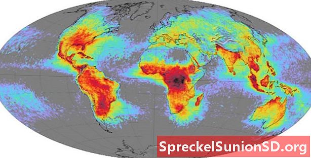 Карта на удара на световна светкавица